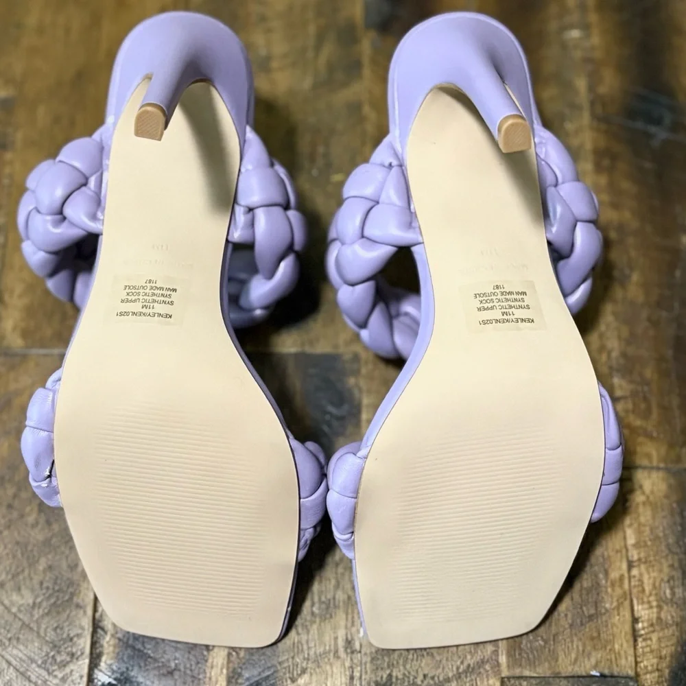 NWT Steve Madden Kenley Lavender Purple Shoes Heels Size 11 - Picture 4 of 7